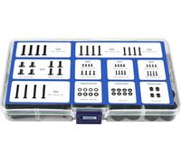 GINKGO Kit de Montaje Universal para TV hasta 80" - Incluye Tornillos M4, M5, M6, M8, Arandelas y Espaciadores - Compatible con la Mayoría de Televisores