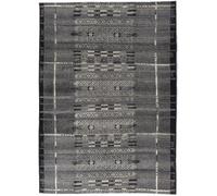 Gino Falcone Alfombra de poliéster en tejido plano - gris multicolor - 120x180 cm