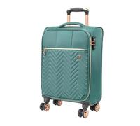 Gino Ferrari Maleta blanda con ruedas - Maletas de viaje con ruedas de carcasa suave | Maletas detalladas de primera calidad más suaves para vacaciones, descansos y escapadas, Teal, Cabin, Equipaje de