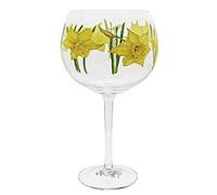Ginology A30415 - Vaso de ginebra floral con diseño de narciso, 24 onzas