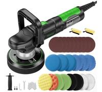 Ginour Pulidora Coche, Pulidora Orbital 1050W, Máquina de Pulir 6400 RPM