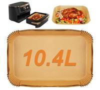 GINOYA Forros para Freidora de Aire Ninja Flexi y Accesorios para Duronic AF34 e Instantánea VersaZone 8.5L (100 Unidades)