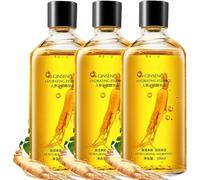 Ginseng Anti-Aging Essence Collagen Anti Wrinkle Pore Minimizer,Ginseng Anti-Wrinkle Essence,Ginseng Gold Anti Aging Moisturizer Face Serum (3pcs)