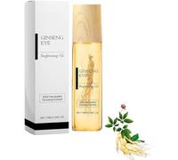 Ginseng Eye Oil Roller Ginseng Eye Brightening Oil Roll On Ginseng Under Eye Roller Oil Essense Anti-Wrinkle Eye Serum for Dark Circles Fine Lines and Wrinkles (1pcs)