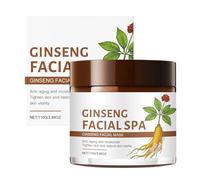 Ginseng FacialMask, Moisturizing Face Masque, Anti-Aging Skin Care Cream, Gentle & Non-Sticky for All SkinTypes, Skin Tightening on Face and Neck for Women, Daily Day Night Use