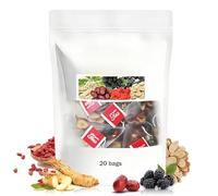 Ginseng Five Treasure Tea, apoya la desintoxicación y limpieza saludables, adecuado para hombres y mujeres 1 piezas