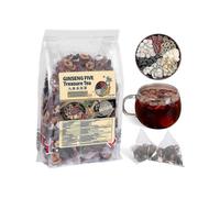 Ginseng Five Treasures Tea Kidney Tonifying Tea Chinese Herbal Tea Making Natural Organic Male and Female Kidneyand Detoxifying Tea Precious 2025