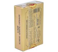 Ginseng Coreano Puro, Calidad Ilhwa, 500 mg, 50 cápsulas en Blíster | Panax Ginseng 100% Sin aditivos | Energía Física y Mental | Raíces Maduras de Cultivo Propio y Extracción Exclusiva