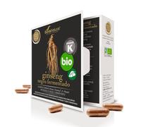 Soria Natural – Ginseng Negro Fermentado Bio – Panax ginseng – 24 cápsulas