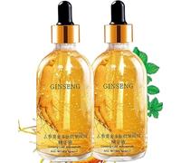 Ginseng Polyp_eptide Anti-Ageing Essence, Ginseng Gold Polyp_eptide Anti-Ageing Essence, Ginseng Anti Wrinkle Essence, for Tightening Sagging Skin Reduce Fine Lines (100ml, 2pcs)