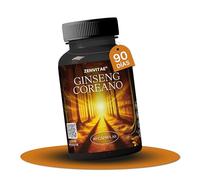 Ginseng rojo Coreano 3.000 mg + GUIA BIENESTAR | Ultraconcentrado 10:1 | | Energía y foco diario | 90 Cápsulas Veganas | 10% ginsenósidos + vitaminas B6 y C