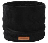 Ginsiom Calentador de cuello de forro polar para hombre, bufanda de punto | Braga térmica acanalada resistente al viento, calentador de cuello para días fríos, ciclismo, esquí, correr, talla única