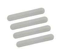 GINTAI 4 tiras de goma para los pies de la cubierta inferior del ordenador portátil para HP Pavilion 15-CS 15-CW 14-CE TPN-Q208 TPN-Q210, color plateado