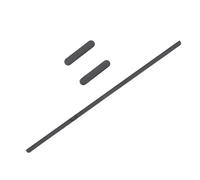 Gintai - Almohadillas para Lenovo Ideapad S340-15IWL 81N8 S340-15API 81NC S340-15IML 81NA S340-15IIL 81VW S340-15IWL Touch 81QF S340-15IIL Touch 81WW Pie Patines de goma (3 unidades, negro