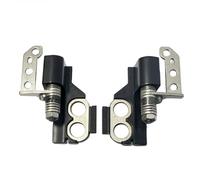 GINTAI Bisagras de eje de pantalla LCD para ordenador portátil, eje derecho e izquierdo, repuesto para Lenovo ThinkPad X1 Carbon 6ª generación 20KG 20KH 01YR443 01YR442 negro