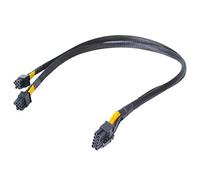 Gintai Cable de alimentación para HP DL380 G9 y NVIDIA Quadro K6000 GPU 50cm 10pin to 6+6pin