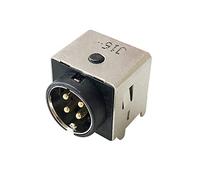 Gintai Conector Clavija Alimentación DC Jack Compatible para MSI MS-16L1 MS-16L2 GT62VR / MS-16L4 GT63/ MS-1812 GT80/ MS-1815 GT83VR/ MS-1816 GT83 para CLEVO P870KM1 P870DM para Sager NP9876