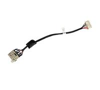 Gintai Conector DC Dock DC Port Clavija Alimentación Placa de Conexão DC Jack Cable per Lenovo Y700-17ISK 80Q0 DC30100PU00
