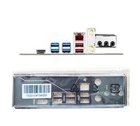 GinTai I/O IO Shield Backplate Bracket de repuesto para ASUS ROG Strix B450-I Gaming X470-I GAMlNG