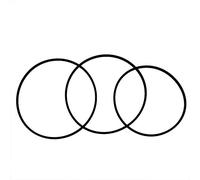 Gintai Juego de 3 correas para reproductor de CD Sony CDP-CX300, CDP-CX350, CDP-CX355, CDP-CX333ES y CDPCX333ES y 421606101