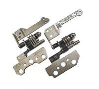 Gintai Juego de bisagras de pantalla LCD izquierda y derecha para HP Chromebook X360 14-DA TPN-C138 AM2DR000600 AM2DR000700