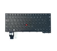 Gintai Keyboard Teclado Backlit Layout para Lenovo ThinkPad T14 / P14s / L14 Gen 3, L14 / T14 / P14s Gen 4 Keyboard Laptop Teclado retroiluminado, Negro (DE/German/Alemán)