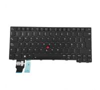 Gintai Keyboard Teclado Layout para Lenovo ThinkPad T14s P14s L14 (Gen 3/Gen 4) Keyboard Backlit Laptop Teclado retroiluminado, Negro (Español/SP)
