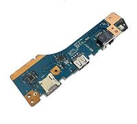 Gintai Lector de tarjetas USB LAN Port Board Sub I/O Board para Lenovo ThinkPad E495 20NE 02DM046 NS-C061
