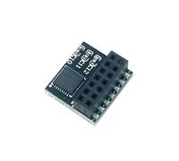 Gintai Módulo TPM 2.0 para ASUS TUF Gaming B550M-E / B550M-E WiFi / B550M-PLUS /B550M-PLUS WiFi II / B550M-PLUS (WI-FI) Placa base módulo TPM-SPI 2.0 SPI 14pin Infineon SLB9670