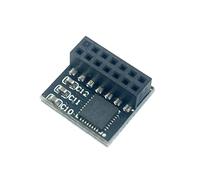 Gintai Módulo TPM-SPI 2.0 SPI 14pin para ASUS Prime B650 / B650M Serie Placa base Módulo TPM 2.0 Infineon SLB9670
