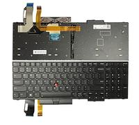 GinTai Reemplazo para Lenovo ThinkPad 1ª generación T15 P15S US teclado retroiluminado 5N20V77927 5N20V78108 5N20V7890
