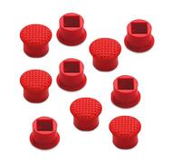 Gintai Rojo TrackPoint Caps Ratón Puntero Suave Rim para Lenovo Thinkpad T400 T410 R400 T420 T430 T440 T450 T460 T470 T510 T520 X61,10 Piezas Teclado Goma TrackPoint ThinkPad X/T/E/S/L/P/Yoga Series