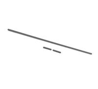 Gintai Rubber Foot Strips - Almohadillas para Dell Latitude 3550 (3 unidades, gris oscuro)