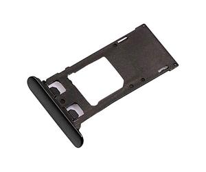 GinTai - Soporte para tarjeta de memoria SD para Sony Xperia XZ F8331 Dual F8332, color negro