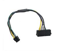 Gintai Sustitución del cable adaptador de alimentación para Dell Optiplex 3020 7020 9020 24 pines a 8 pines 18AWG ATX 30CM