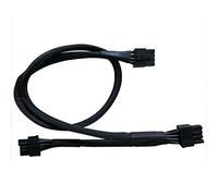 GinTai Sustitución del cable de alimentación para PCIE 8 (pin) a Dual 8p (6 + 2) Corsair CS450M 550M 650M 750M