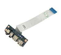 Gintai Tarjeta de audio pequeña USB + cable para Lenovo IdeaPad Y400 9523 90002554 NS-A033