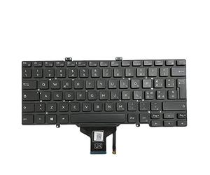 Gintai Tasatatur Keyboard Lengua Italiana retroiluminado para DELL Latitude 7400 7410 5400 5401 5410 5411 3400 0V2RM9 V2RM9 PK132EE3B18 SN7282BL Keyboard Backlit Laptop
