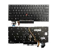 GinTai Teclado para portátil US con retroiluminación de repuesto para Lenovo ThinkPad 2019 2020 X1 Carbon 7th 20QD 20QE 20R1 20R2 8th 20U9 20UA SN20W73869