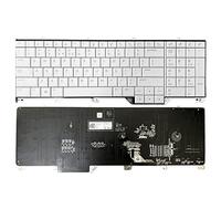 GinTai Teclado retroiluminado de EE. UU. para portátil Dell Alienware 17 R5 Area 51M 07NF7F RGB PK132F11B01 NSK-EYBBC (blanco)