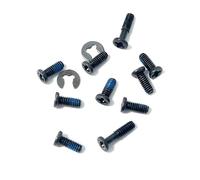Gintai - Tornillos de repuesto para Dell 15 DC15250 P112F010/P112F011, 15 DC15255 P112F006/P112F009 para ordenador portátil Base Fijación Screws