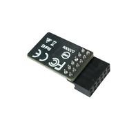 Gintai TPM 2.0 SPI V2 para Gigabyte B760M Gaming WIFI6E DDR4 GEN5 | B550M X AORUS ELITE WIFI7 12pin Placa base GC-TPM2.0 Infineon SLB9672