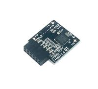 Gintai TPM2.0 Módulo SPI 12Pin para MSI AMD B550 / B650 series, Intel 400 y 800 series Placa base mit TPM2.0 (MS-4462) Módulo infinito SLB9670