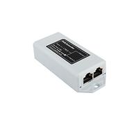 GINTOOYUN Extensor POE de 1 a 2 metros de transmisión de 100 metros, repetidor POE estándar de 1 en 2 salidas para cámaras de vigilancia de red, interruptores POE, etc