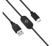 GINTOOYUN USB Power Switch Cable USB 2.0 A a tipo C macho LED Touch Dimmer Cable Monocolor Atenuación On Off Interruptor Controlador DC 5 V para teléfono, ventilador USB, tira LED, etc. (1 m/3.28ft)