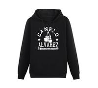 GINVIK Canelo Álvarez Boxing For Glory Unisex Hoody Canelo Álvarez Shirt Hoody Sweatshirts Black L