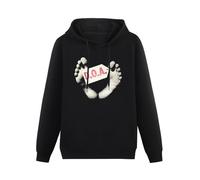 GINVIK D.O.A. The Prisoner Double Sided Men Hoody Sweatershirt Black XXL