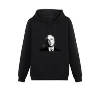 GINVIK Don't Call Me Shirley Leslie Nielsen Hoody Cotton Airplane Hoody Sweatershirt Black S