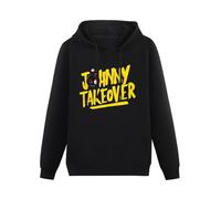 GINVIK Men Hoodie Johnny Gargano Johnny Takeover Wrestling Hoody Men Hoody Black 3XL