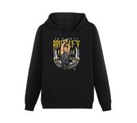 GINVIK Rhea Ripley Men's Hooded Superstars Rhea Ripley Brutality Wht Hoody Sweatershirt Black XXL